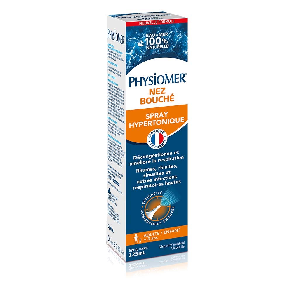 Physiomer Spray nasal hipertónico para adultos y niños 135 ml