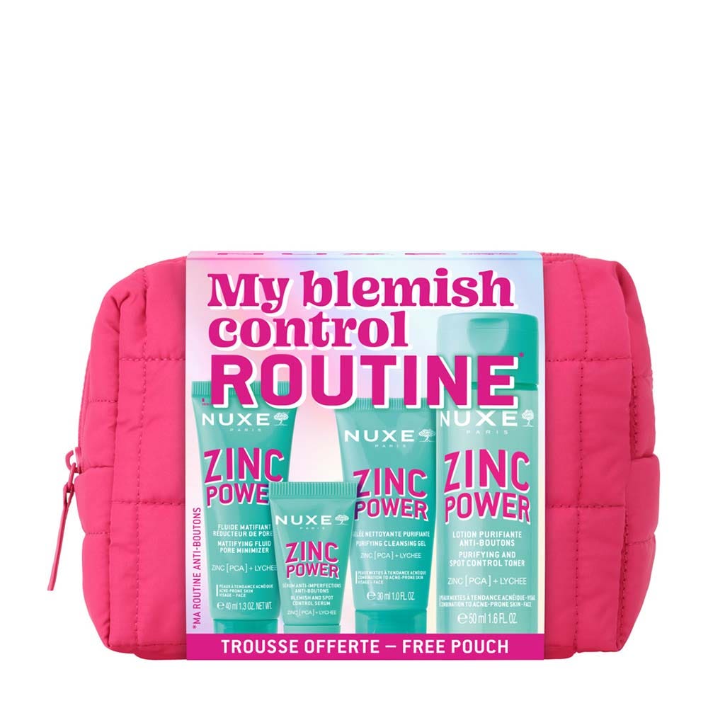 Nuxe Zinc Power Estuche mi rutina antiespinillas 100 ml