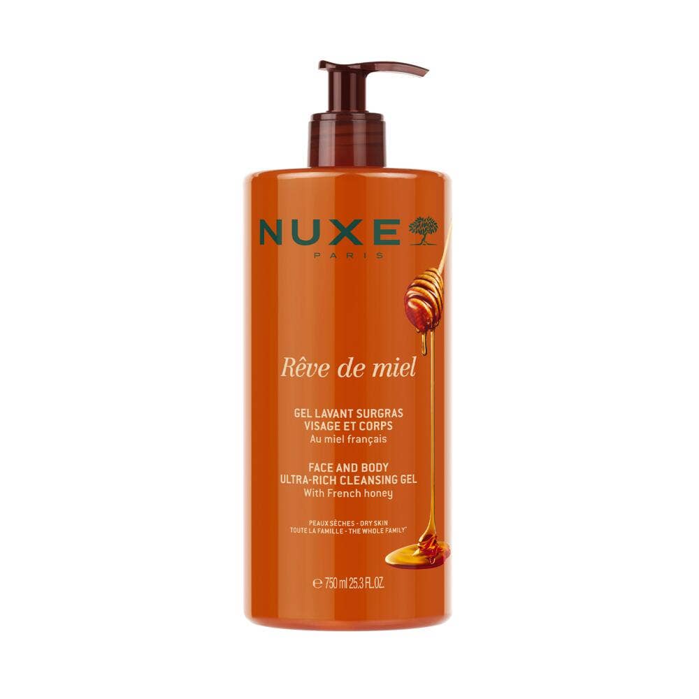 Nuxe Reve De Miel Gel limpiador nutritivo Jumbo Collector 750 ml