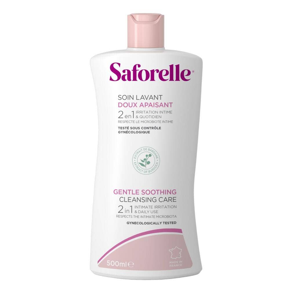 Saforelle Higiene íntima Limpieza suave 500ml