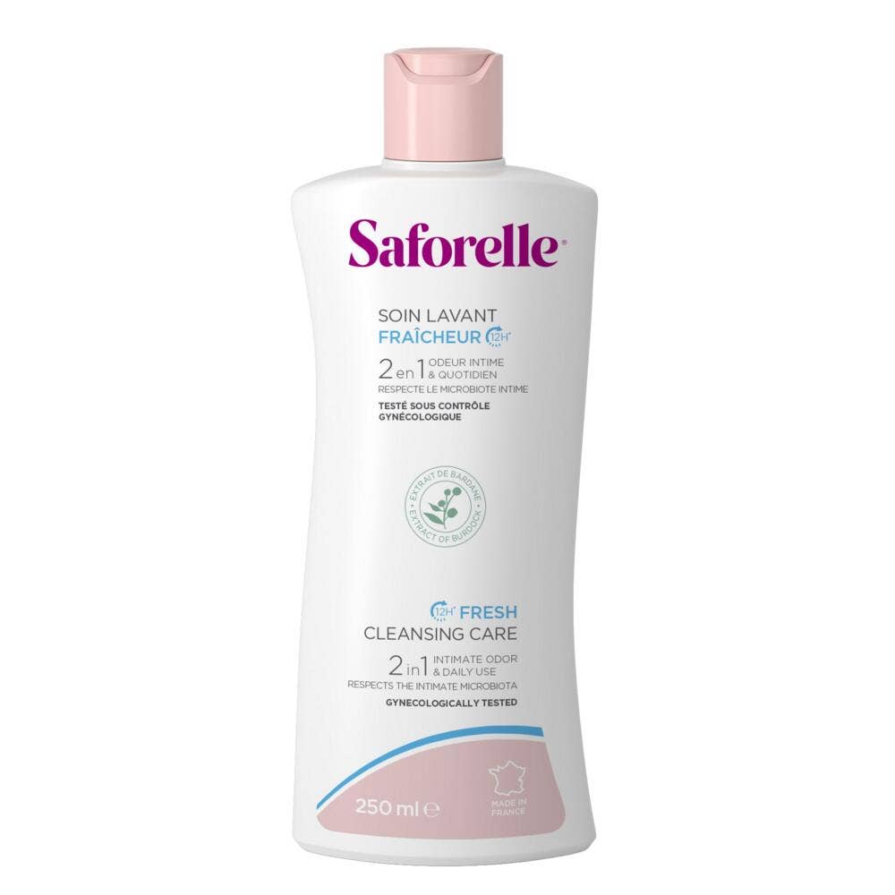 Saforelle Cuidado Limpiador de Bardana Fresca 250 ml