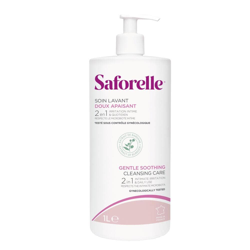 Saforelle Cuidado Limpiador Suave 1L