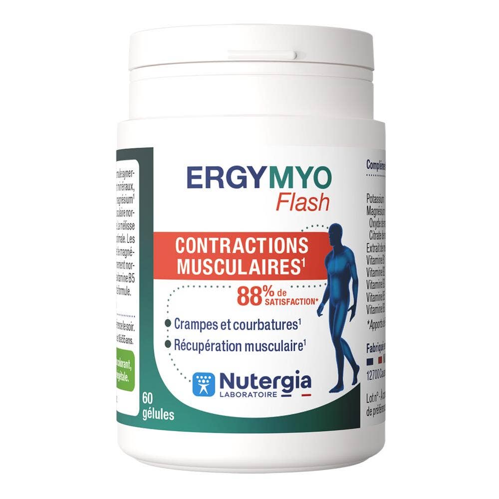 Nutergia ErgyMyo flash 60 cápsulas
