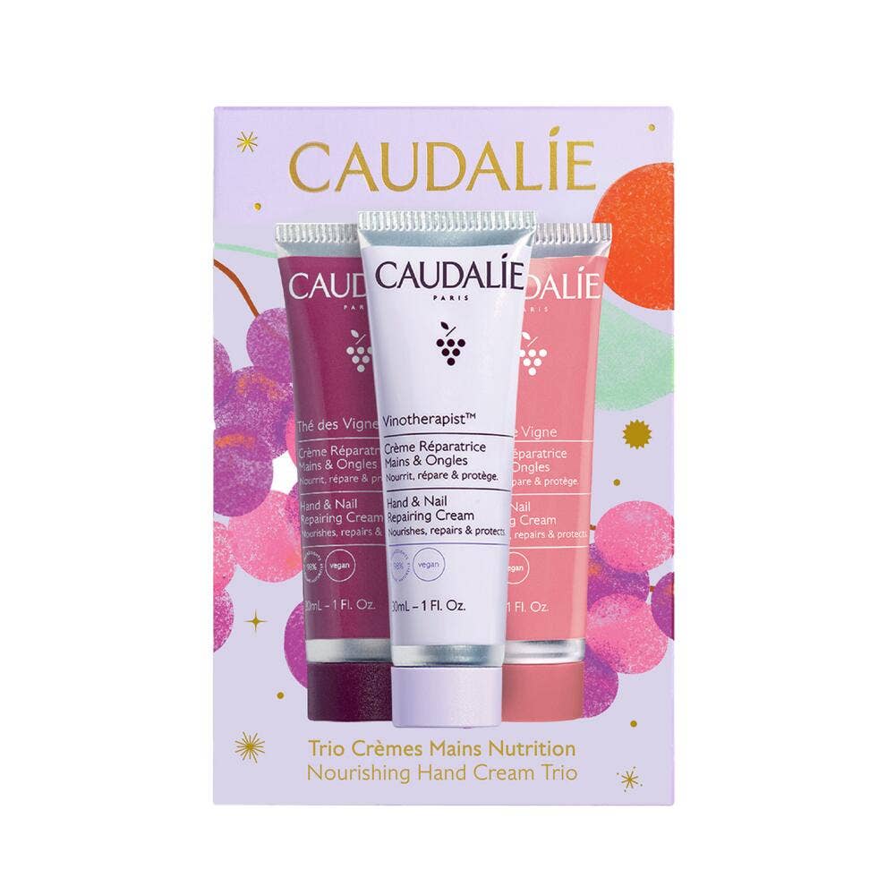 Caudalie Trío de cremas de manos