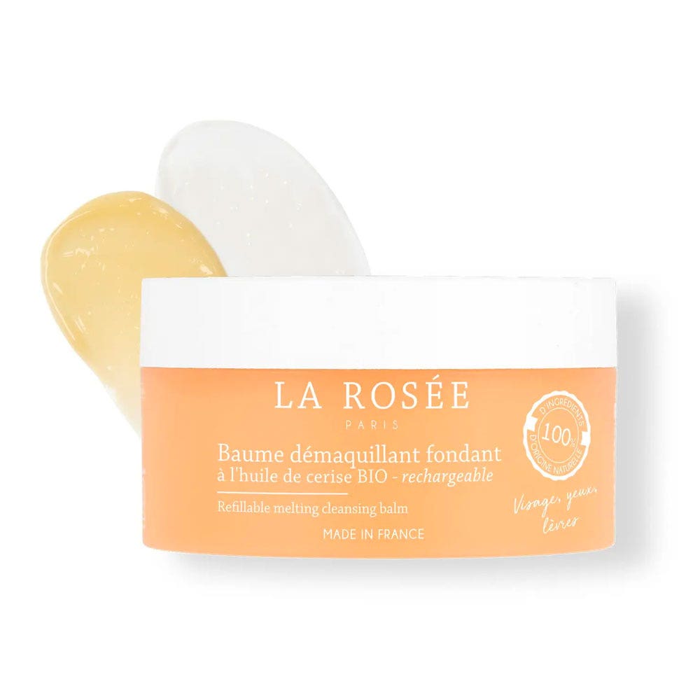 LA ROSÉE Bálsamo desmaquillante fundente recargable con aceite de cereza BIO 90 ml