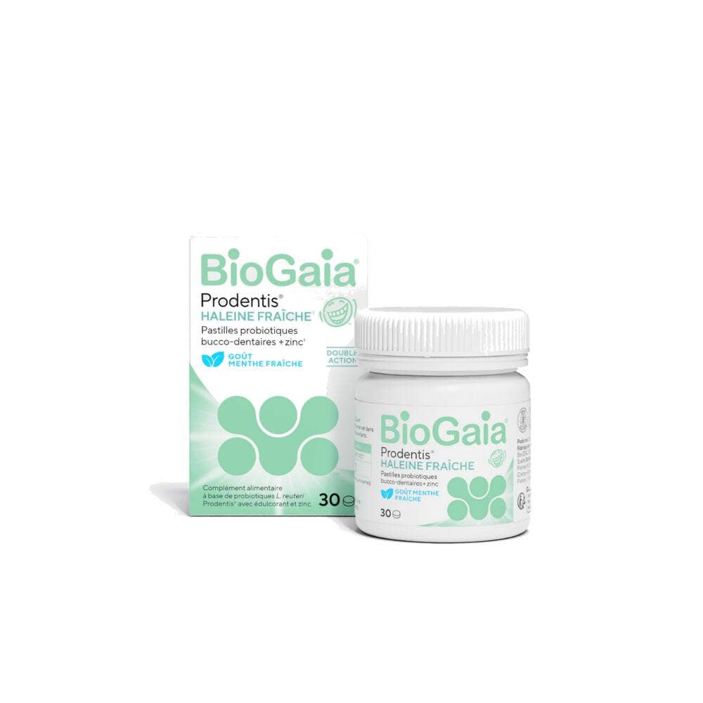 Biogaia Prodentis aliento fresco 30 pastillas para chupar