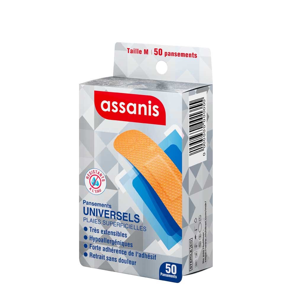 Assanis Pañal universal x 50