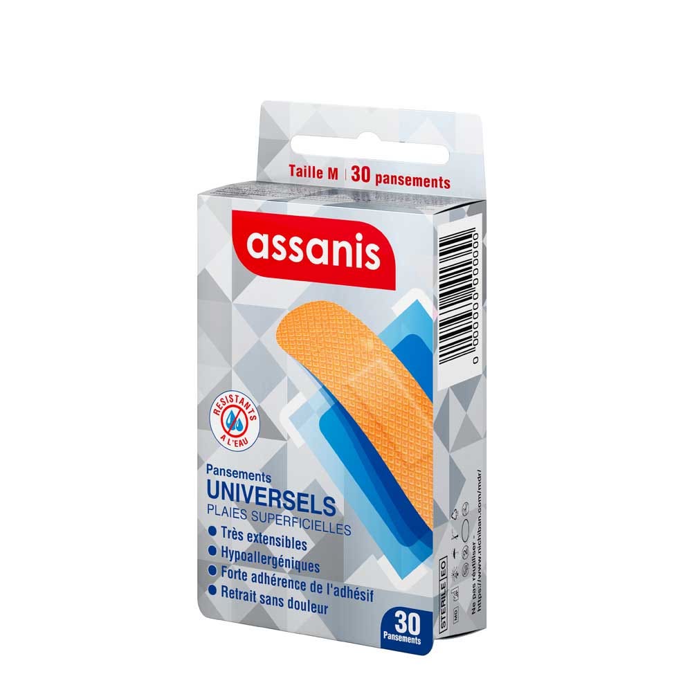Assanis Apósito universal x 30