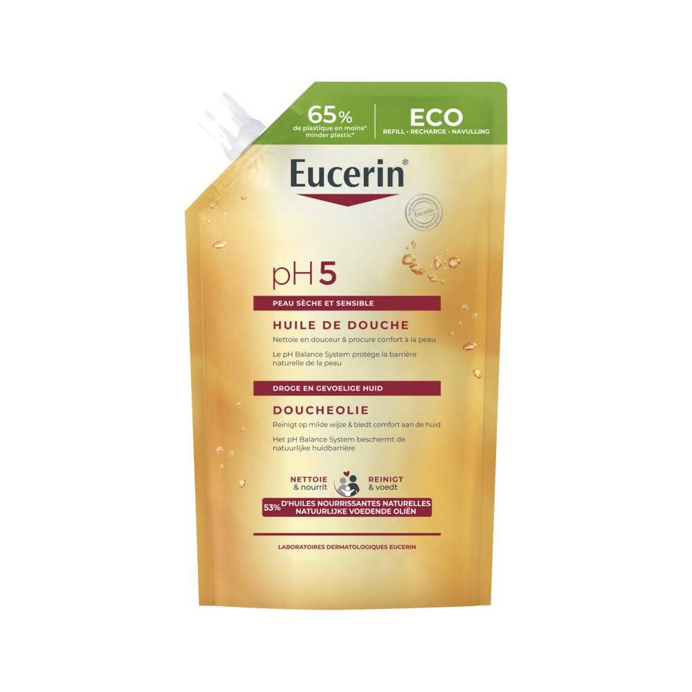Eucerin Ph5 Aceite de ducha recarga ecológica 400 ml