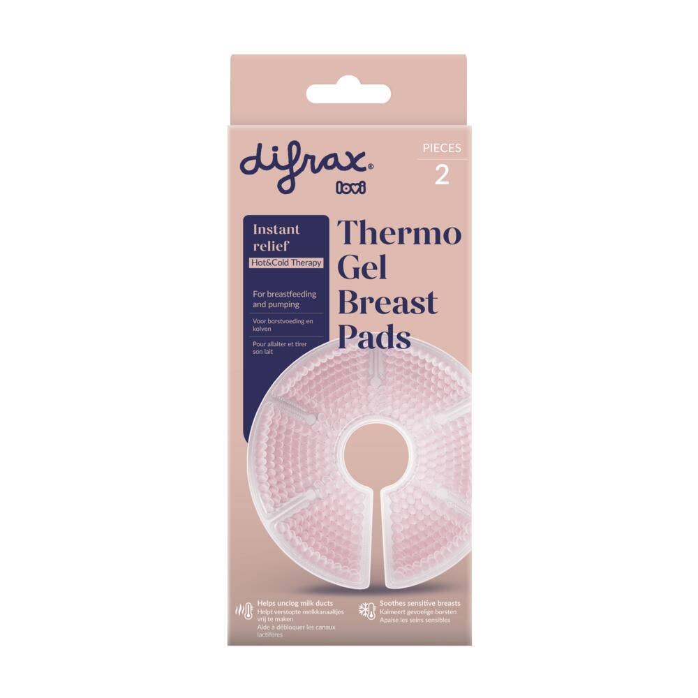 Difrax Compresas de gel refrescantes x 2
