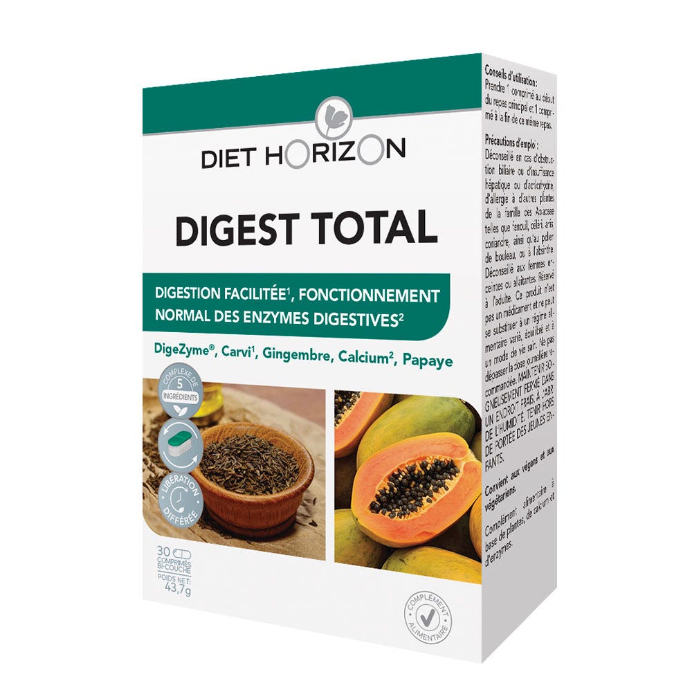 Diet Horizon Digest Total 30 comprimidos bicapa
