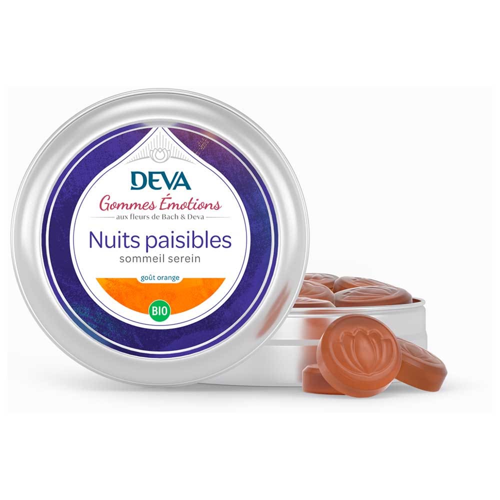 Deva Gominola noches tranquilas sabor a naranja