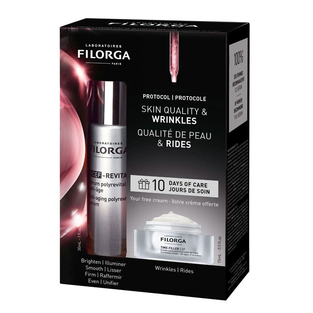 Filorga NCEF-Revitalize Cofre sérum + minicrema Time-Filler 5Xp de regalo