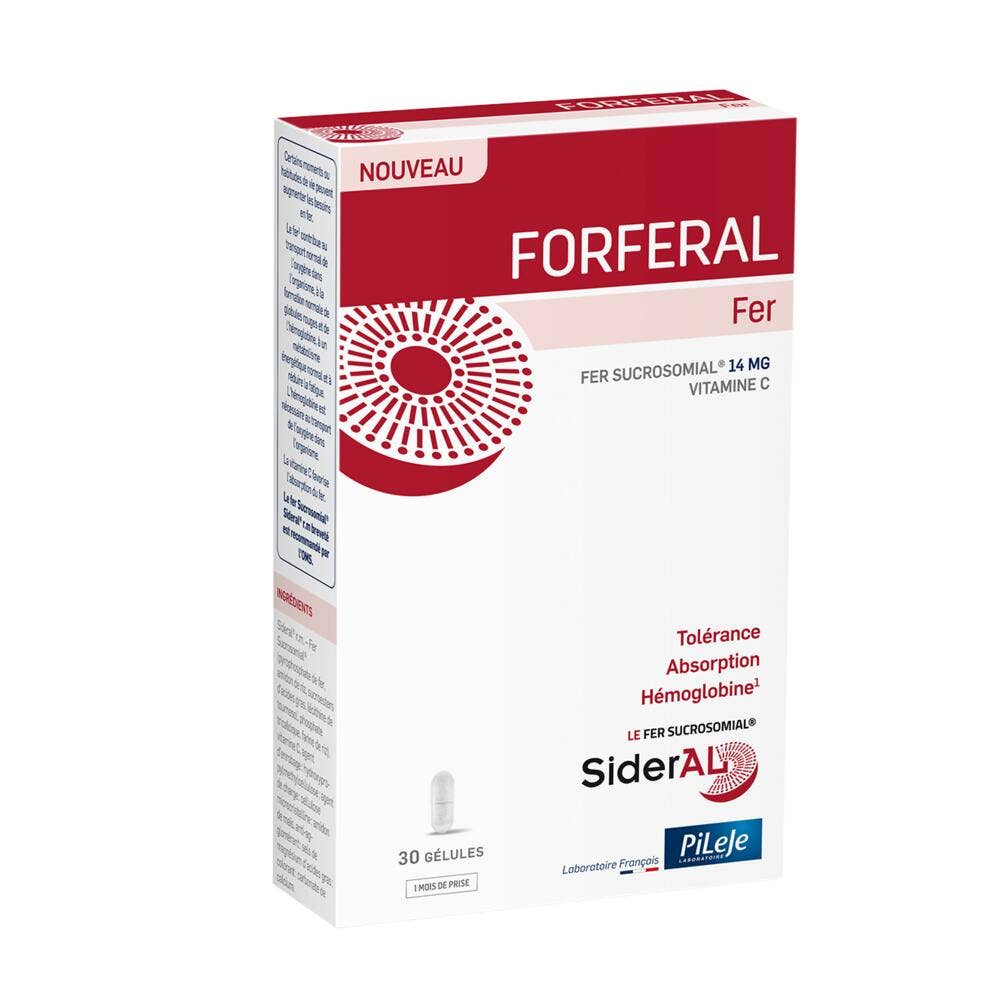 Pileje Forferal Fer 30 cápsulas