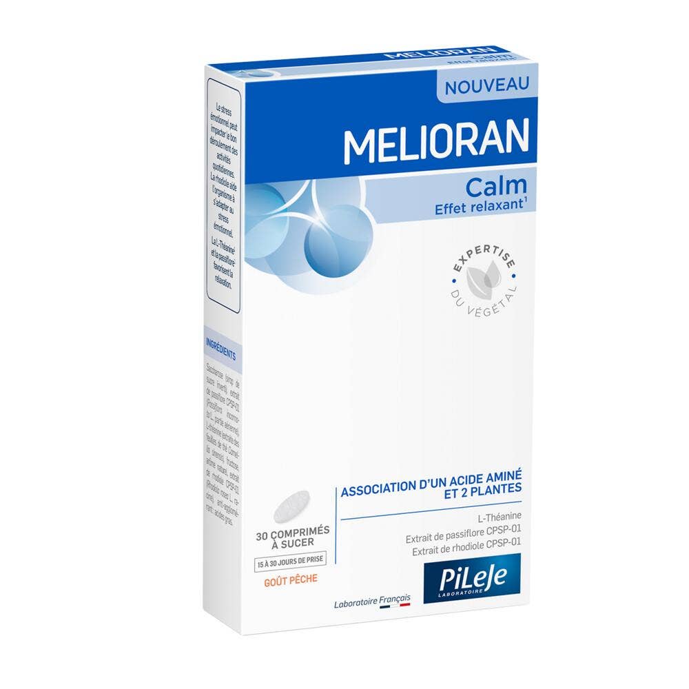 Pileje Melioran Calm 30 comprimidos para chupar