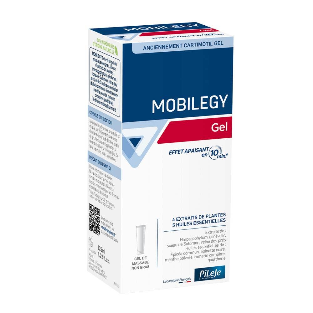 Pileje Mobilegy Gel de efecto calmante 125 ml