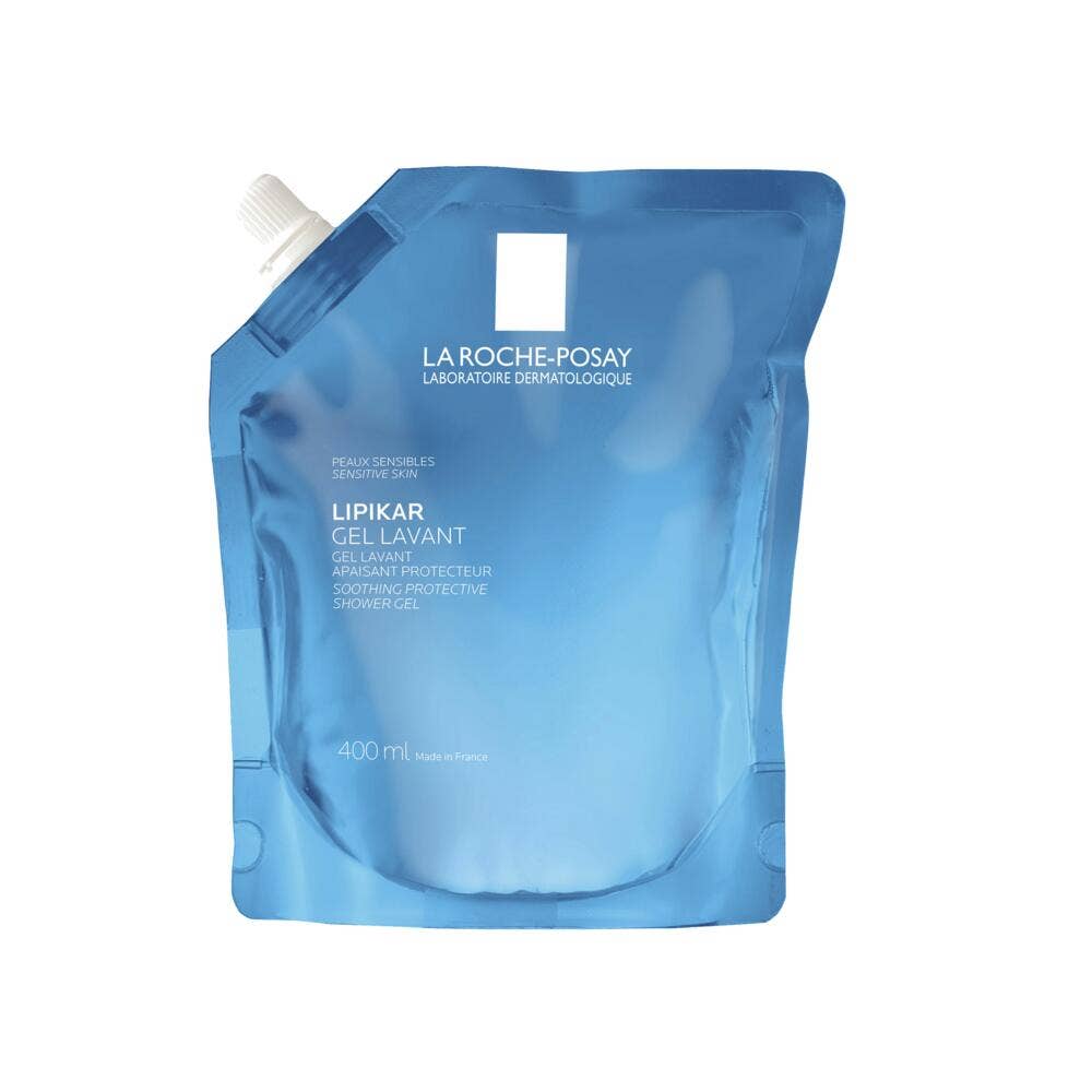 La Roche-Posay Lipikar Recarga de gel limpiador calmante y protector piel seca y sensible 400 ml