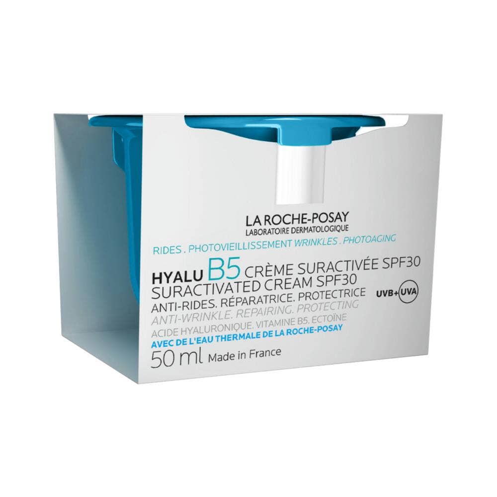 La Roche-Posay Hyalu B5 Recarga de crema facial superactivada SPF30 antiarrugas para todo tipo de piel 50 ml