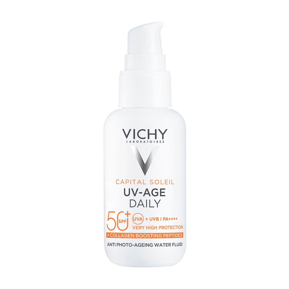 Vichy Capital Soleil Fluido antienvejecimiento solar SPF50+ UV-AGE Daily rostro 40 ml