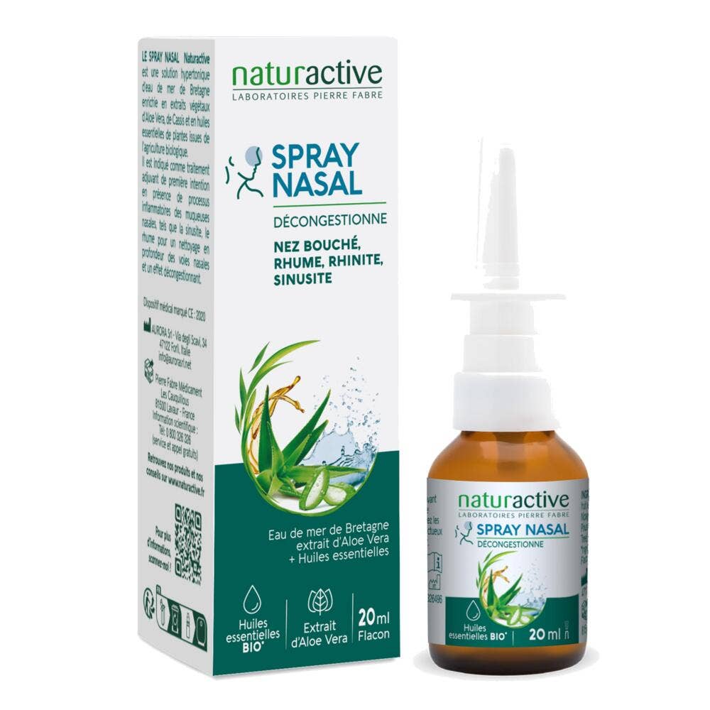 Naturactive Spray nasal de esencias descongestionante 20 ml