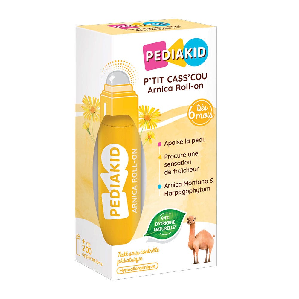 Pediakid P'TIT CASS'COU roll-on de árnica 15 ml