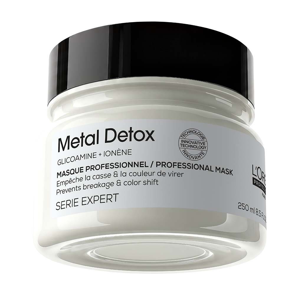 L'Oréal Professionnel Metal Detox Mascarilla protectora para cabello sensibilizado y quebradizo 250 ml