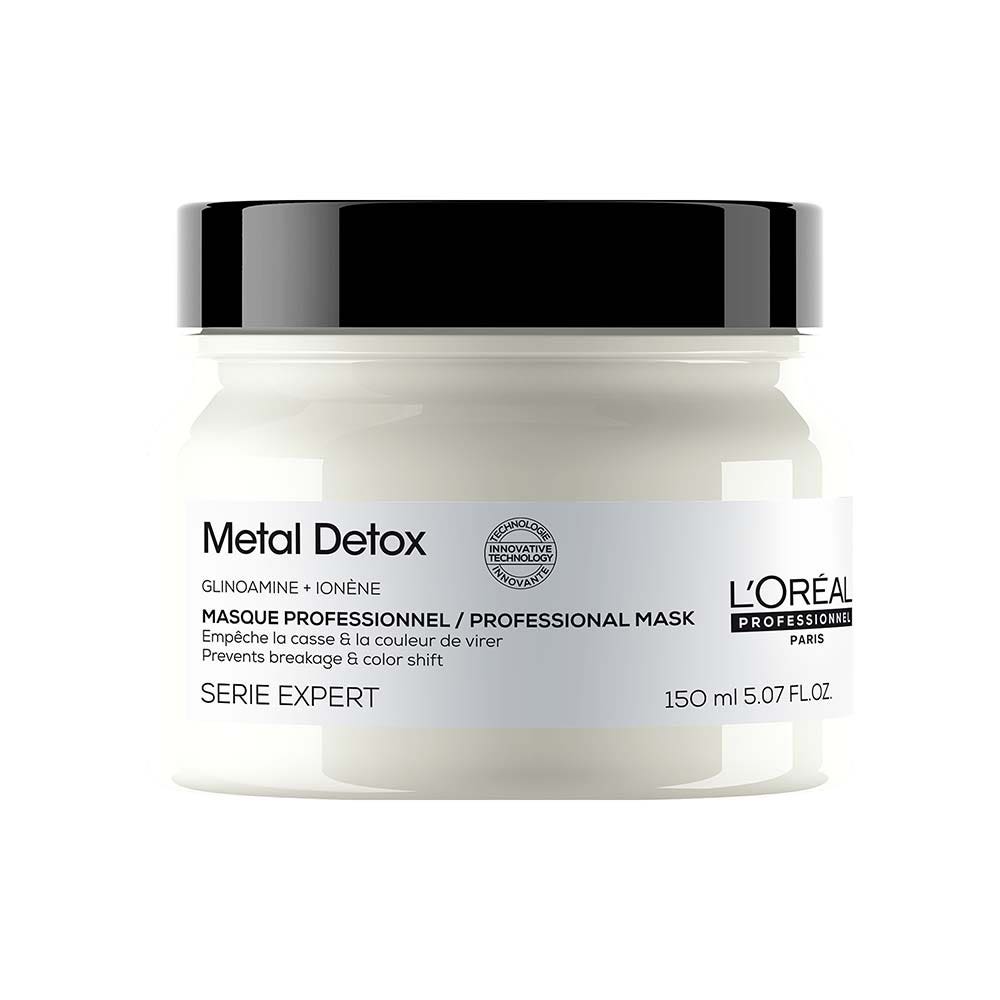 L'Oréal Professionnel Metal Detox Mascarilla protectora para cabello sensibilizado y quebradizo 150 ml
