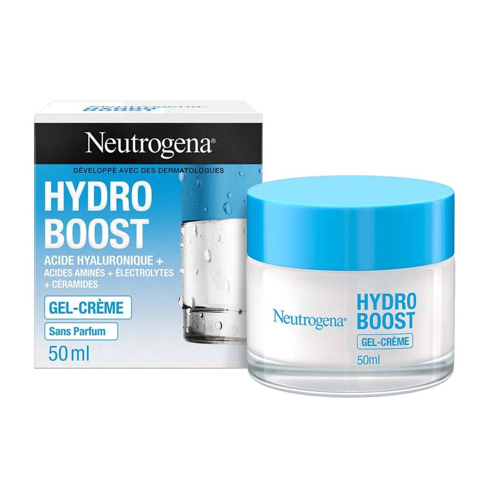 Neutrogena Hydro Boost Crema facial hidratante en gel-crema para piel sensible 50 ml