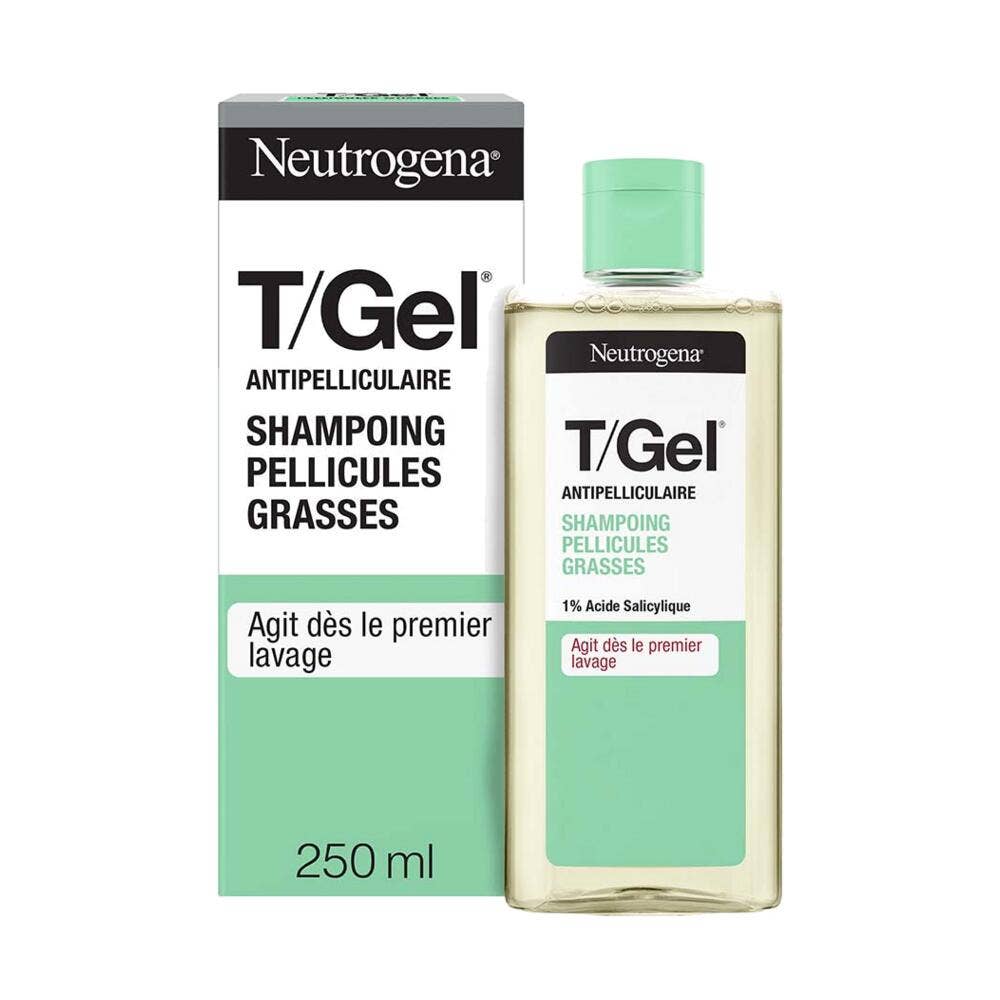 Neutrogena T/Gel Champu Anticaspa Caspa Grasa T/gel Pellicules Grasses 250ml