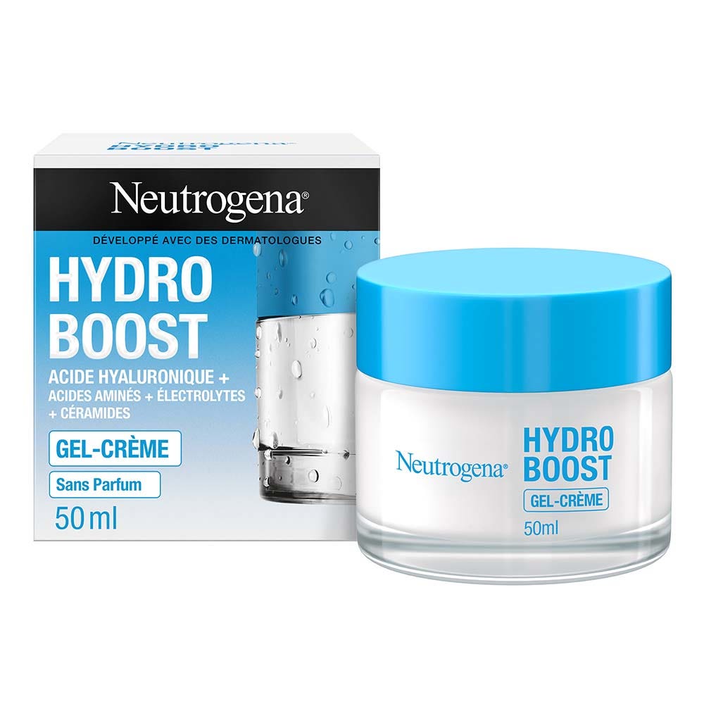 Neutrogena Hydro Boost Crema facial hidratante en gel-crema para piel sensible 50 ml