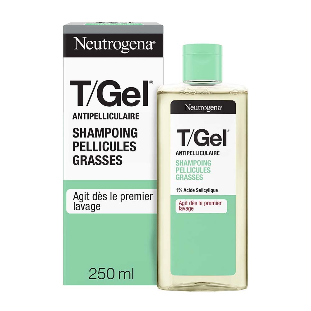 Neutrogena T/Gel Champu Anticaspa Caspa Grasa T/gel Pellicules Grasses 250ml