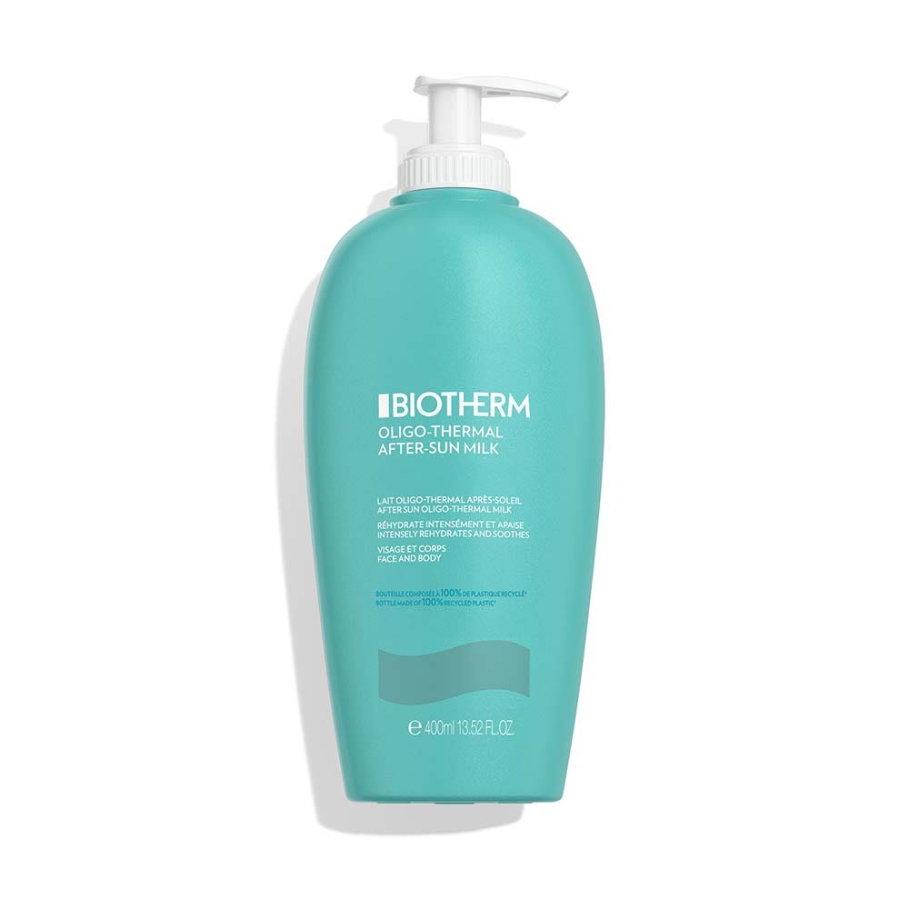 Biotherm Sun After Oligo-thermal leche rehidratante y calmante para después del sol rostro y cuerpo 400 ml