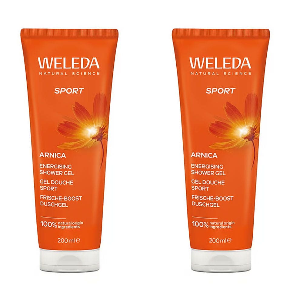 Weleda Arnica Gel de ducha deportivo 2 x 200 ml