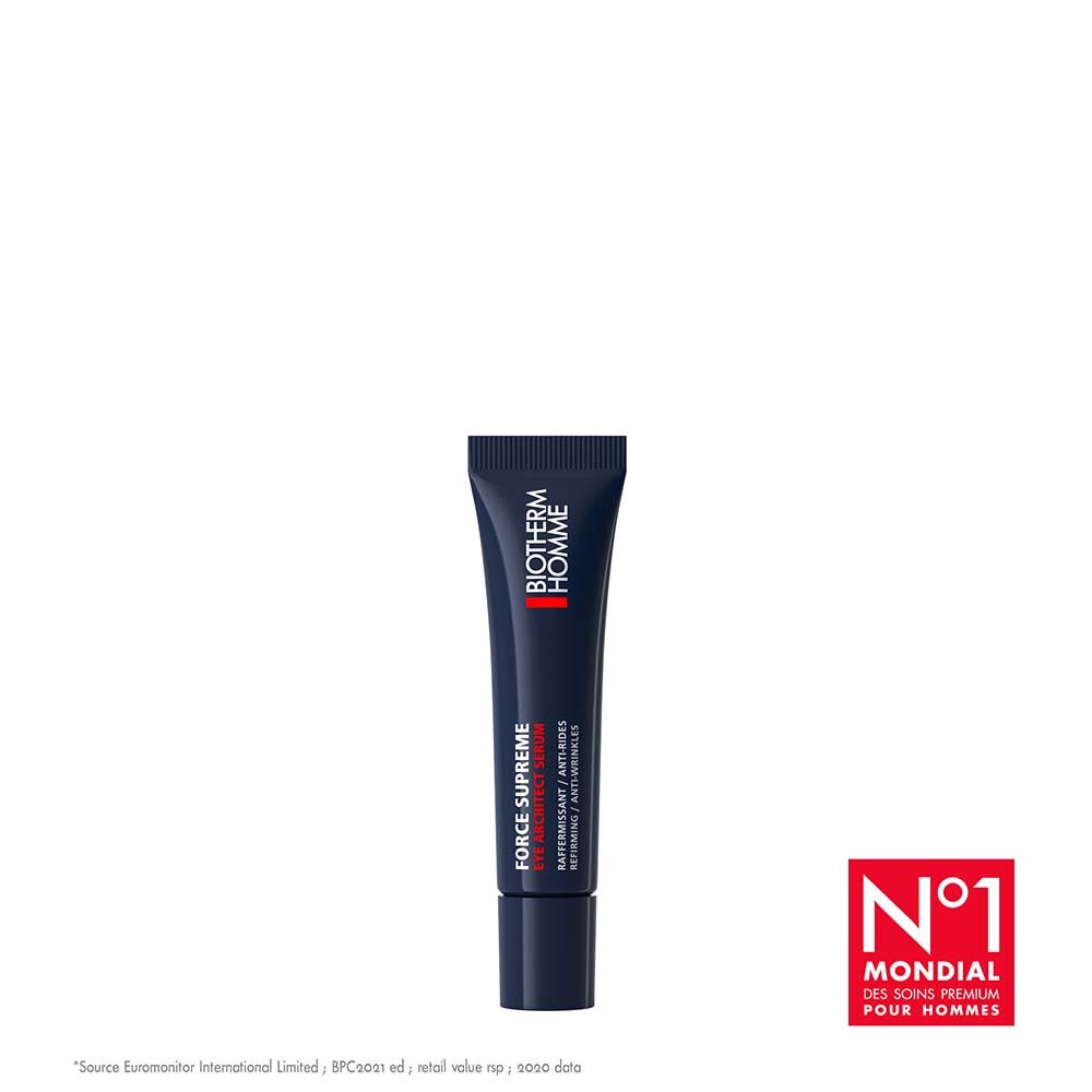 Biotherm Force Suprême Sérum reafirmante y antiarrugas para el contorno de ojos masculino 15 ml