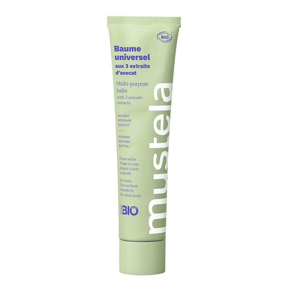 Mustela Bálsamo universal con 3 extractos de aguacate bio 75 ml