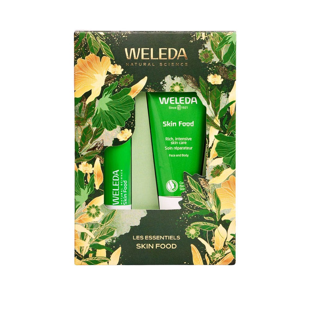 Weleda Cofre Skin Food leche corporal y gel de ducha