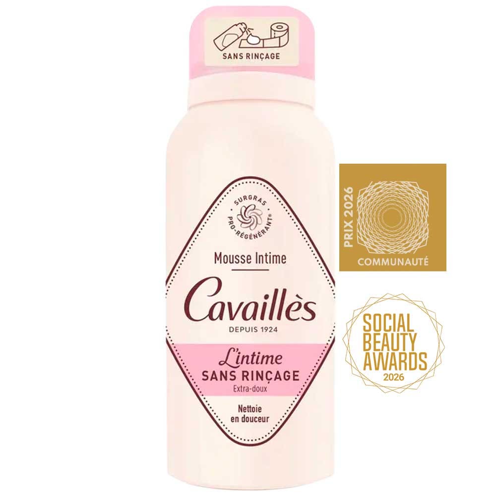 Cavaillès Surgras Pro-Regenerador Espuma íntima Extra-Suave sin aclarado 100 ml