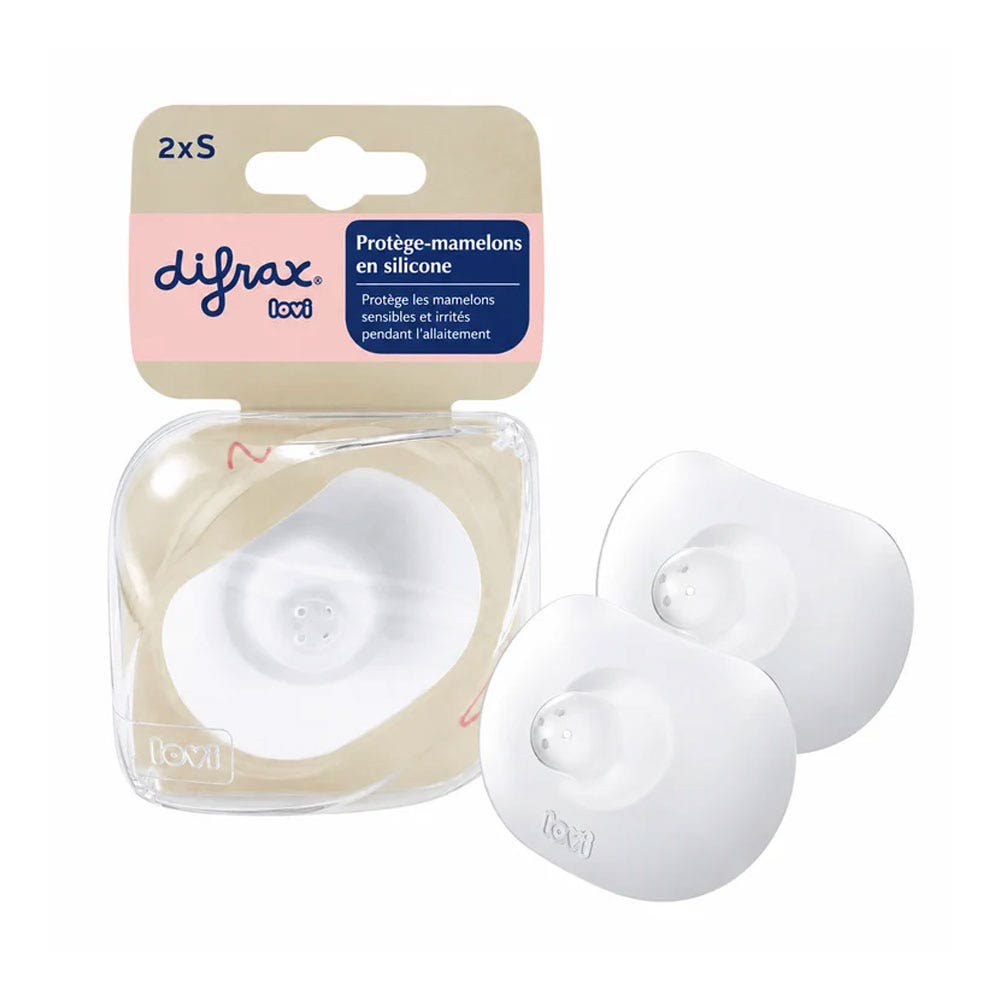 Difrax Lovi Protectores de pezones x 2