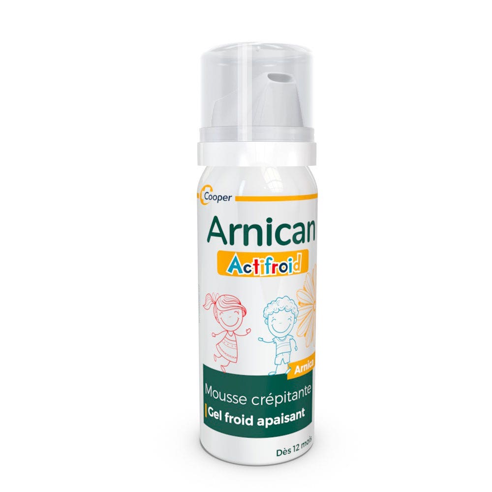 Arnican Actifroid espuma crepitante, gel frío calmante 50 ml
