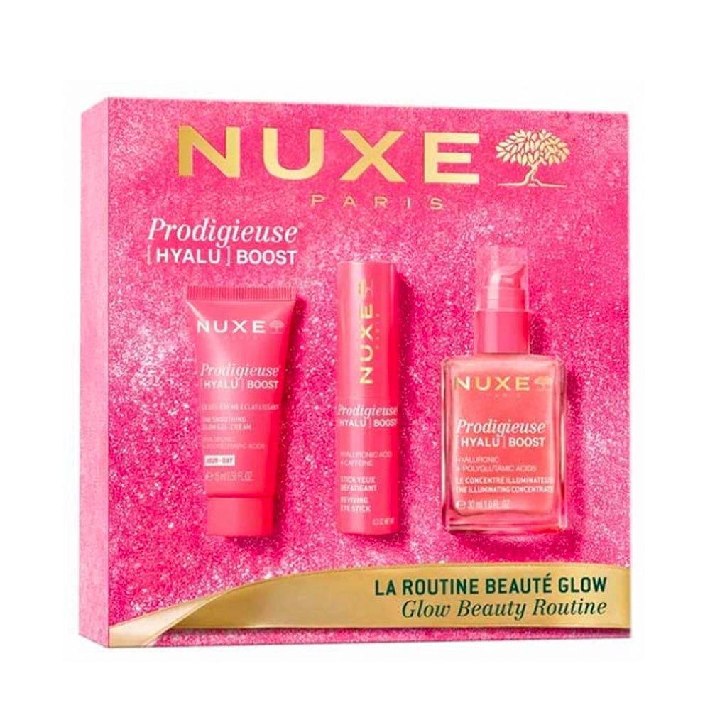 Nuxe Prodigieuse Hyalu Boost Pack rutina belleza glow