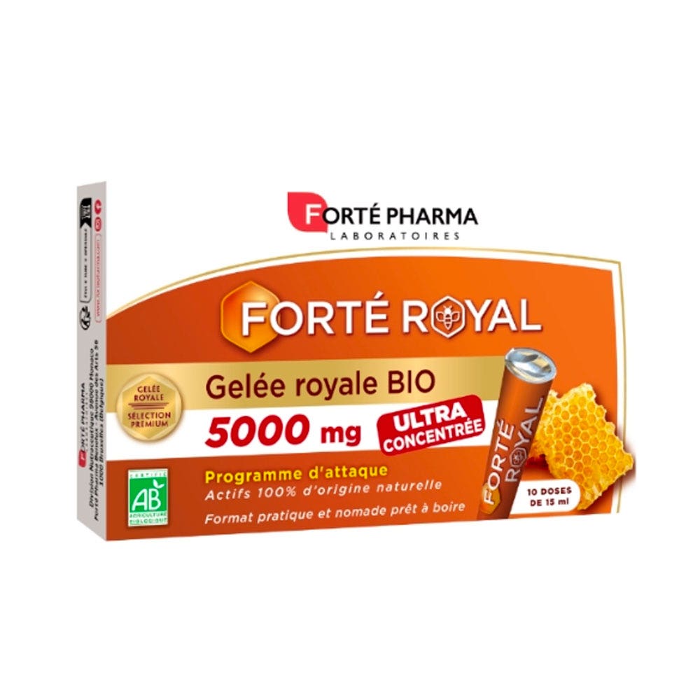 Forté Pharma Forté Real Gelée Royale 5000 mg 10 x 1 dosis