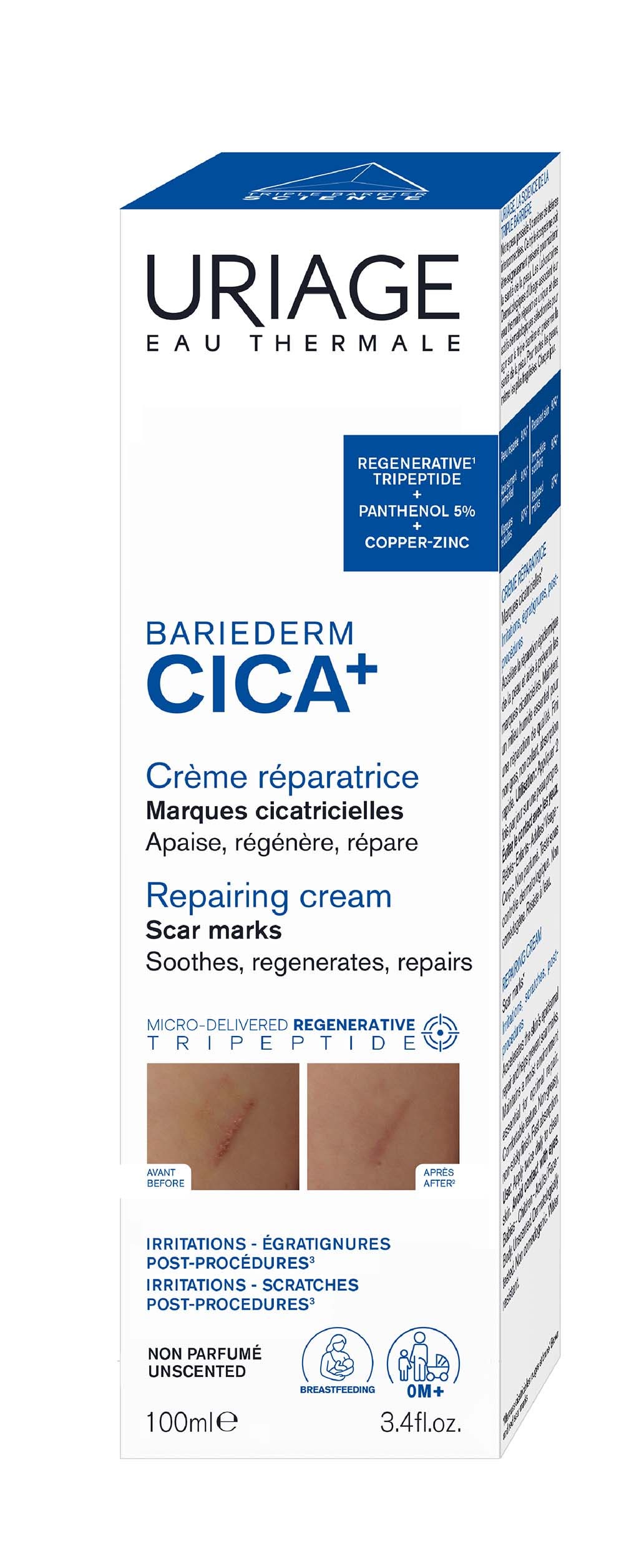 Uriage Bariéderm-Cica+ Crema reparadora pieles frágiles 100 ml