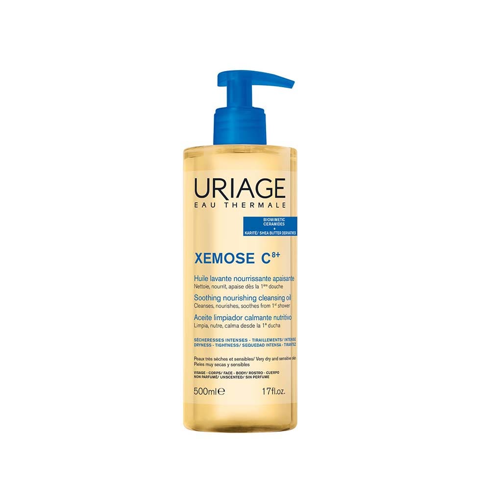 Uriage Xémose C8+ Aceite limpiador anti-picores piel atópica 500 ml