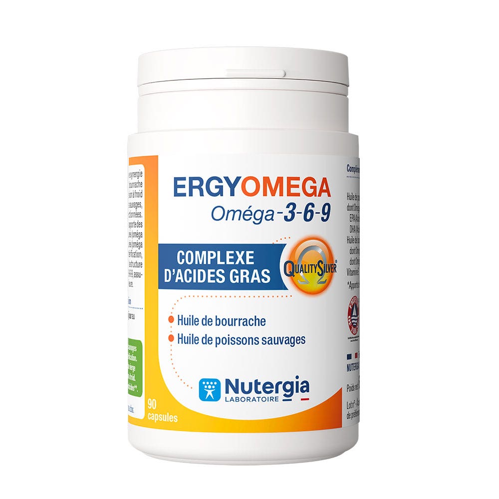 Nutergia Ergyoméga omega 3-6-9 90 cápsulas