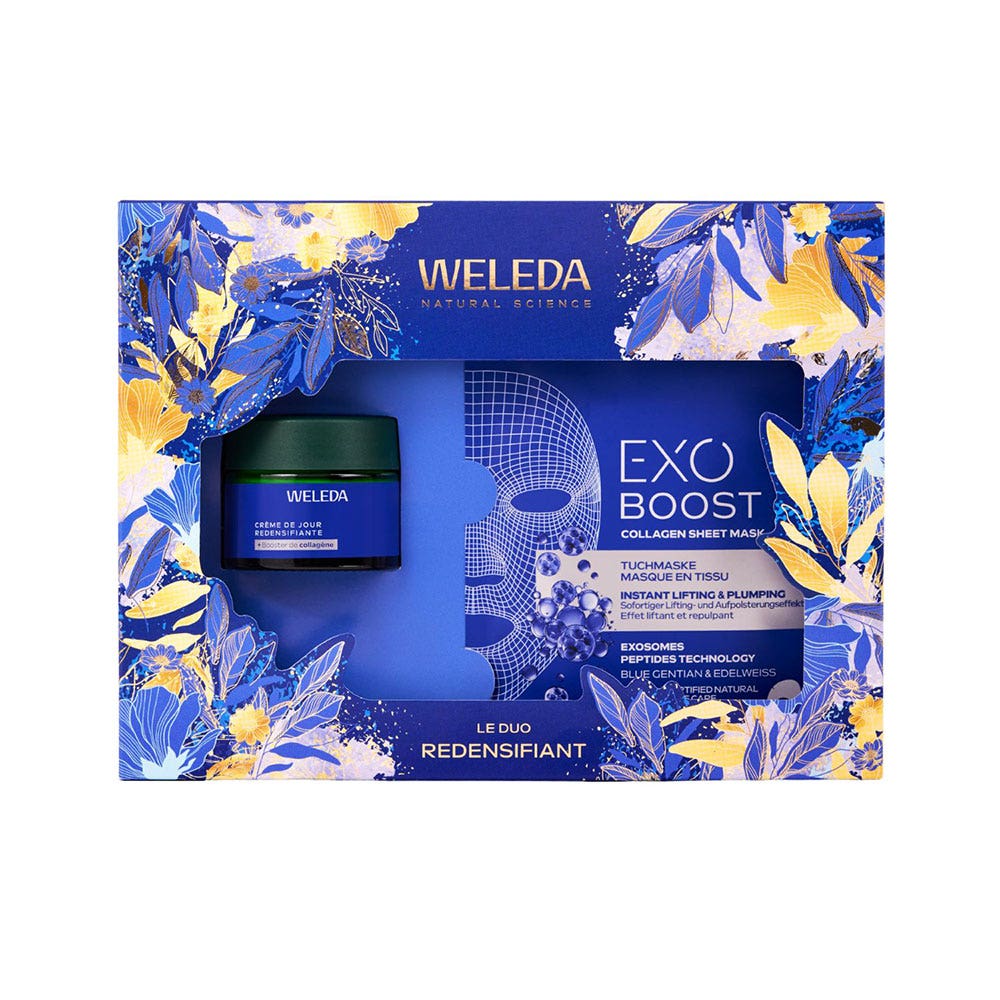 Weleda Cofre facial de genciana con crema y mascarilla