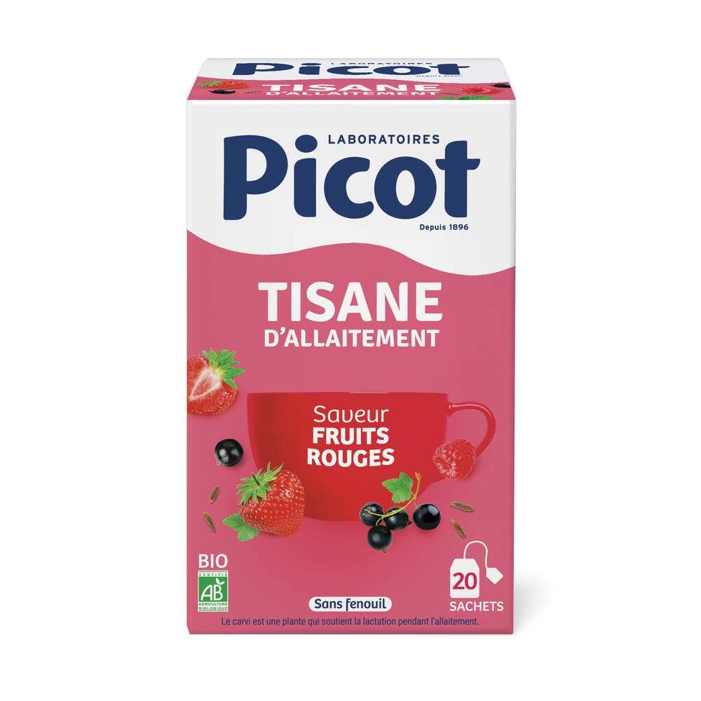 Picot Infusión para lactancia frambuesas 20 sobres