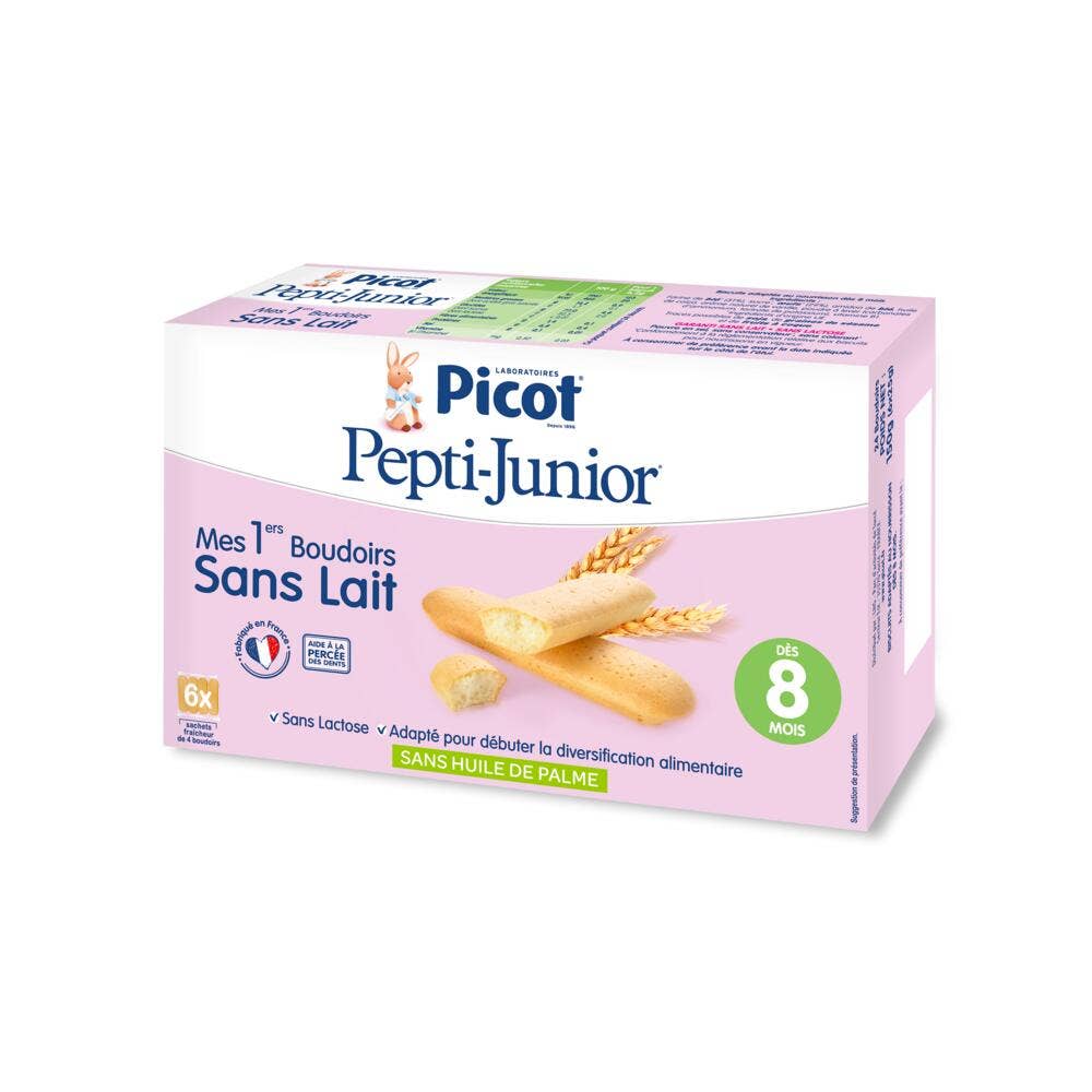 Picot Mis Primeras Galletas Sin Leche A Partir De 8 Meses 24 Unidades
