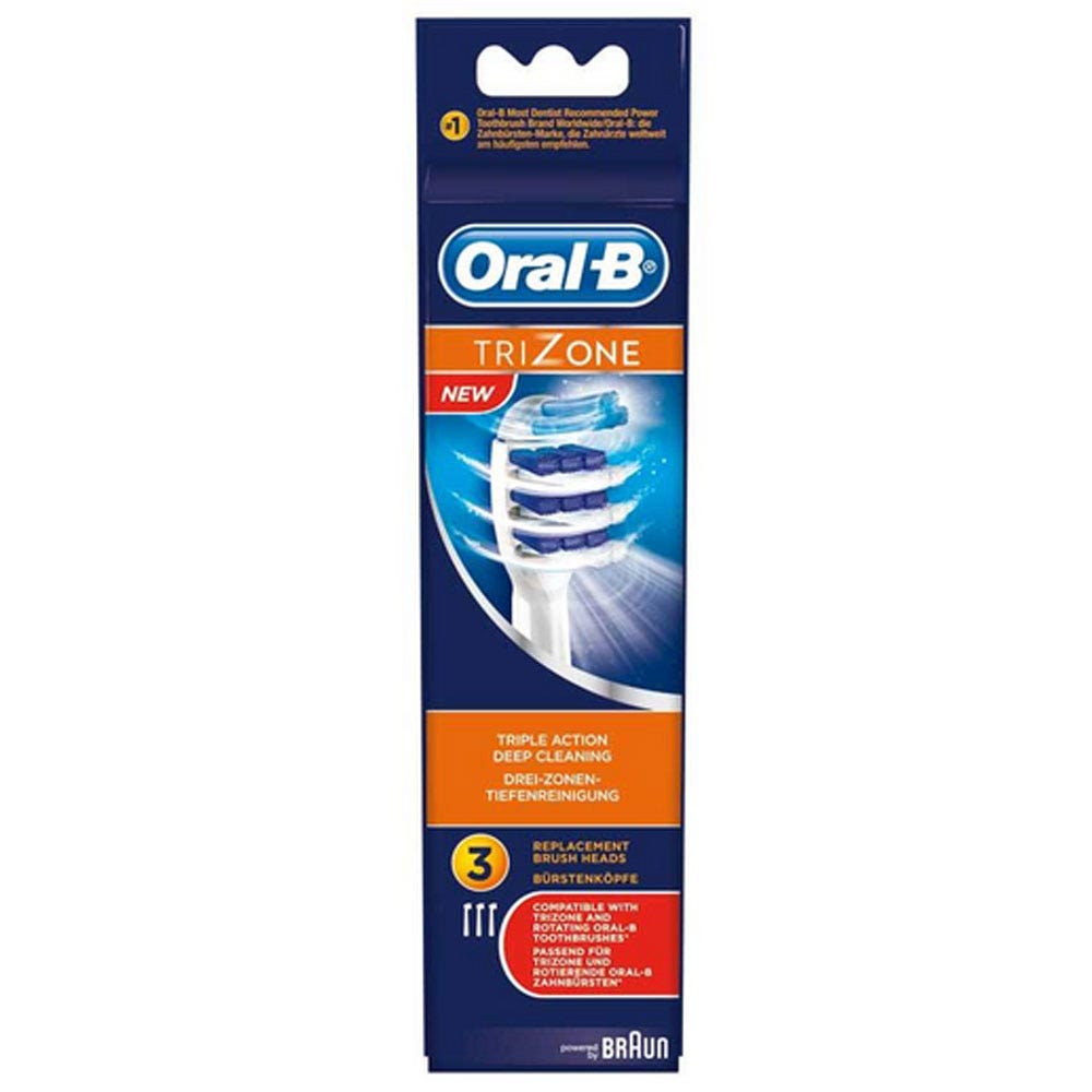Braun Oral B Cabezales De Recambio Para Cepillo De Dientes Electrico Trizone