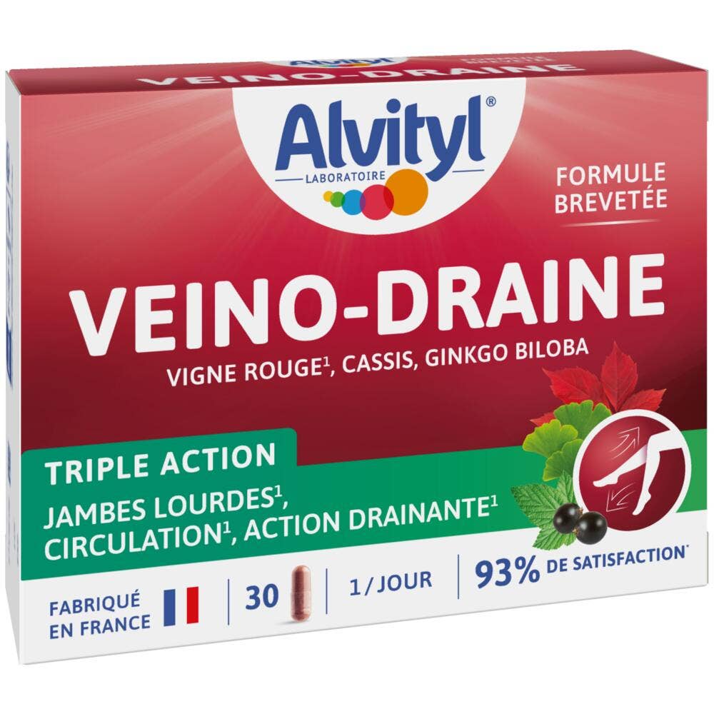 Alvityl Veino-draine 30 Gélulas