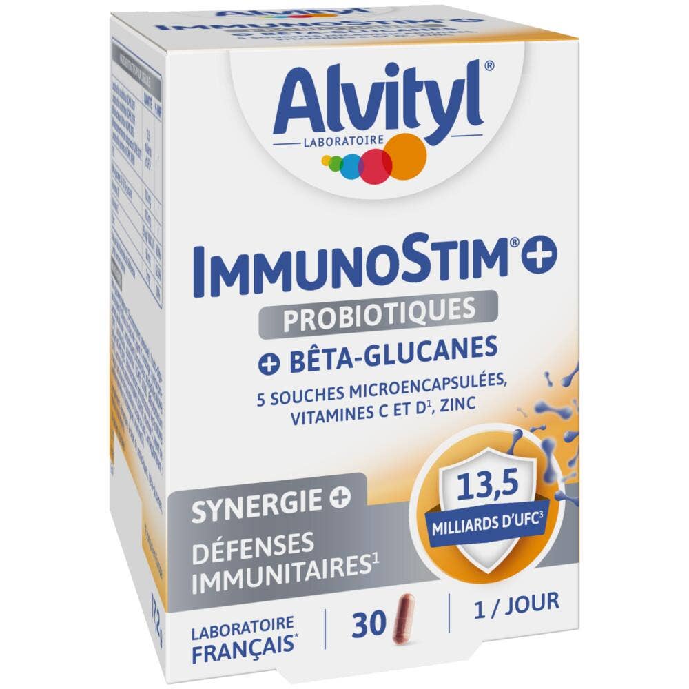 Alvityl Inmunoestimulante Probióticos 30 cápsulas vegetales